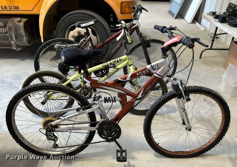 image for item NF9103 (3) bicycles