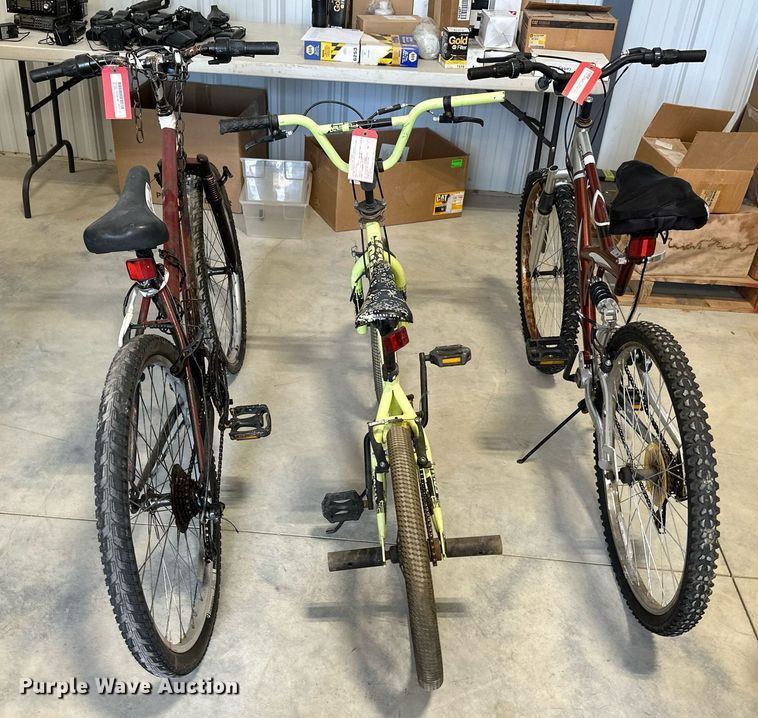 image for item NF9103 (3) bicycles