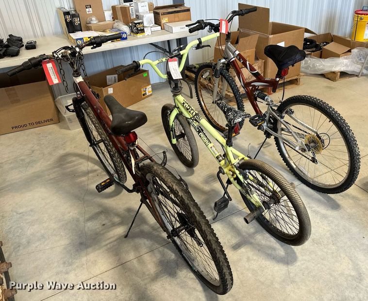 image for item NF9103 (3) bicycles