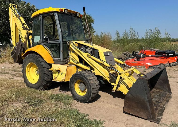 image for item NF9142 2001 New Holland LB90  backhoe