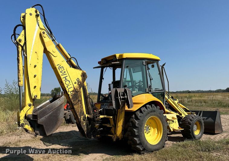 image for item NF9142 2001 New Holland LB90  backhoe