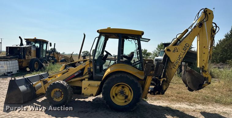 image for item NF9142 2001 New Holland LB90  backhoe