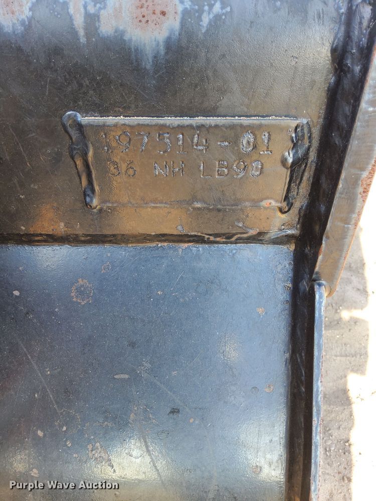 image for item NF9143 TAG NH LB90  backhoe bucket