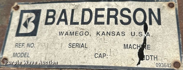 image for item NF9157 Balderson 3IT2Y0  four-in-one wheel loader bucket