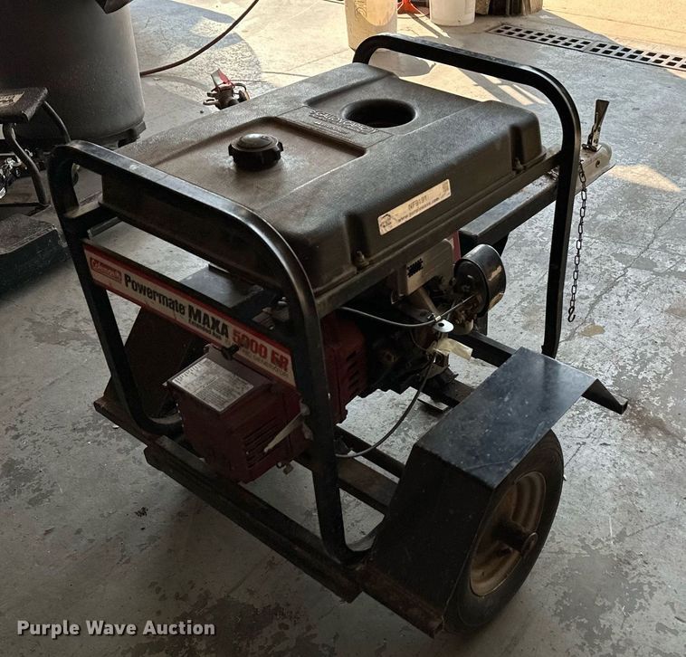 image for item NF9191 Coleman Powermate Maxa 5000 ER  Generator