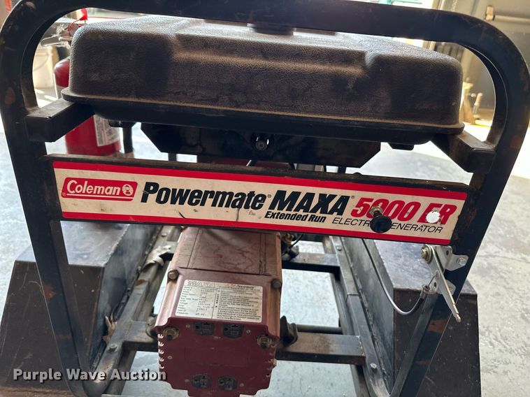 image for item NF9191 Coleman Powermate Maxa 5000 ER  Generator