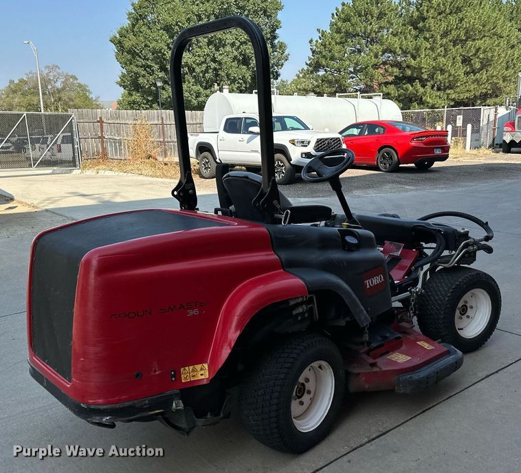 image for item NF9194 2017 Toro Ground Master 360 31200  lawn mower