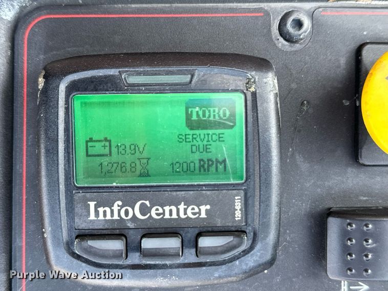 image for item NF9194 2017 Toro Ground Master 360 31200  lawn mower