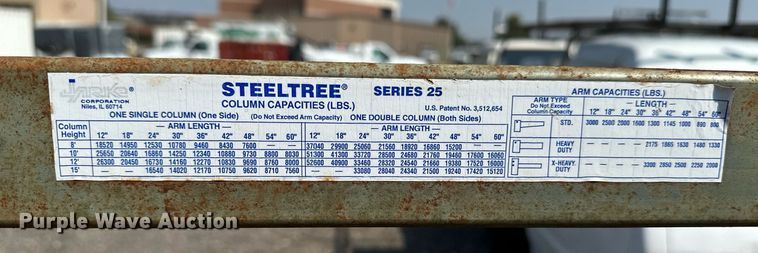 image for item NF9197 Steeletree Series 25 cantilever racking