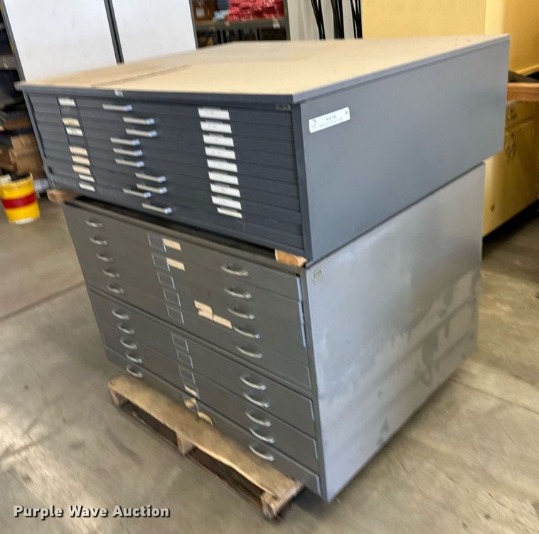 image for item NF9198 (3) blueprint cabinets
