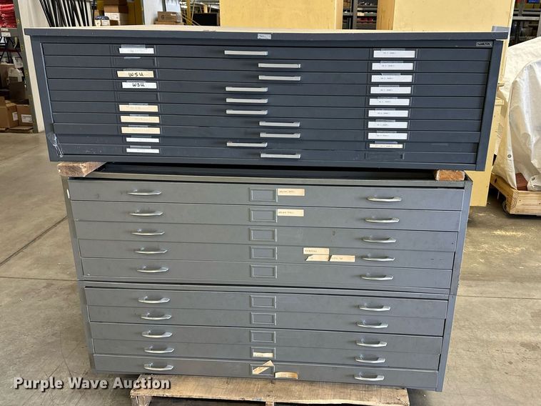 image for item NF9198 (3) blueprint cabinets