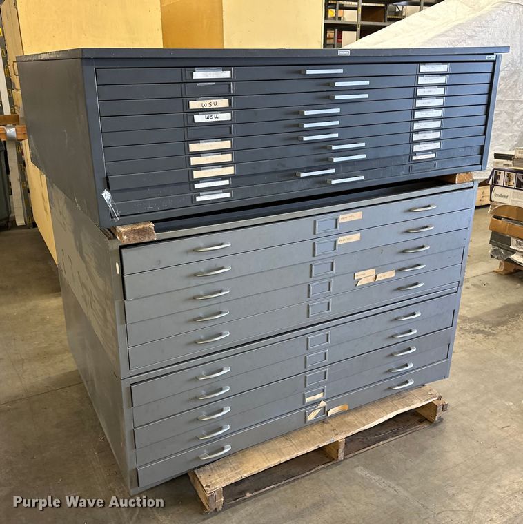 image for item NF9198 (3) blueprint cabinets