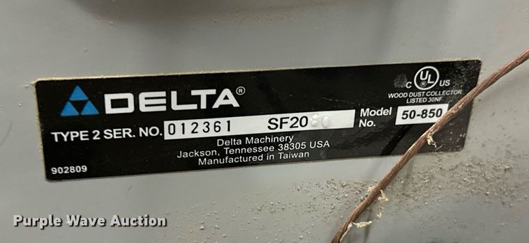 image for item NF9204 (2) dust collection systems