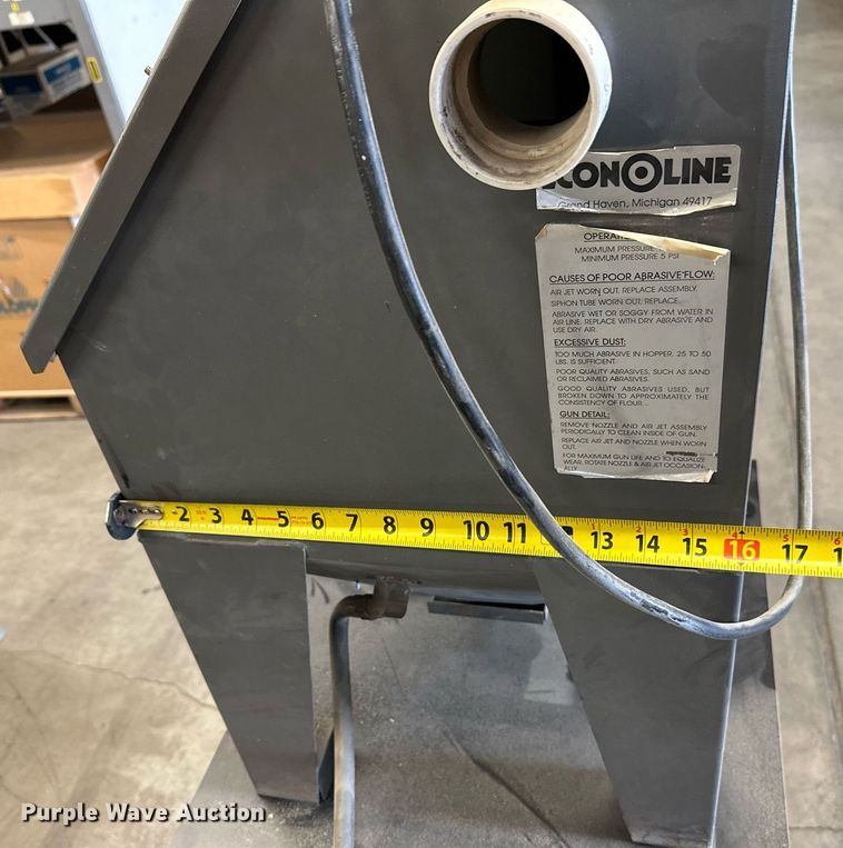 image for item NF9208 Econoline  sand blast cabinet