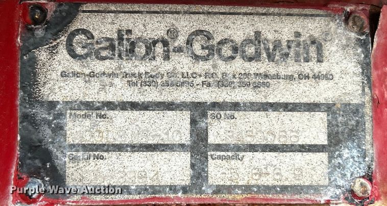 image for item NL9400 2009 GMC C7500  dump truck