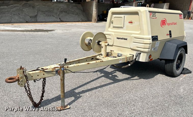 image for item NL9559 2007 Ingersoll Rand P185WJD  air compressor