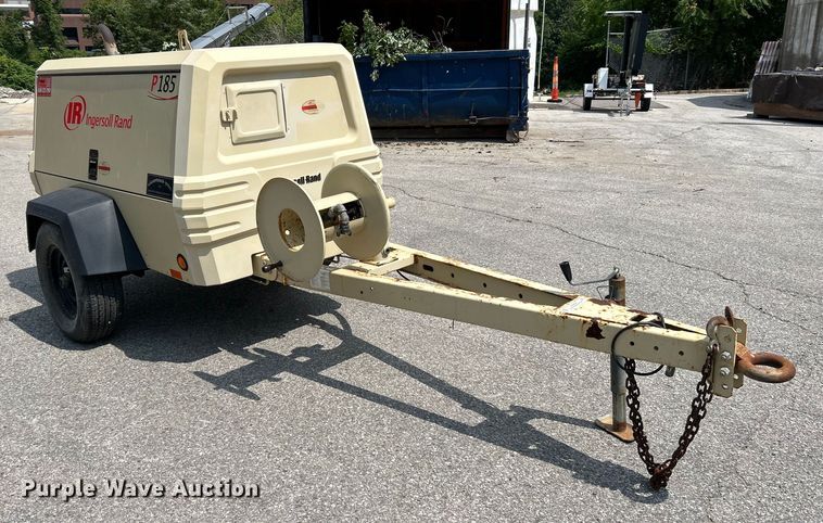 image for item NL9559 2007 Ingersoll Rand P185WJD  air compressor