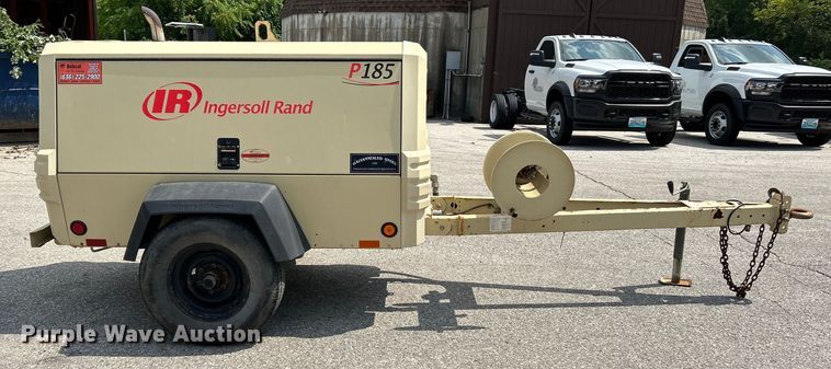 image for item NL9559 2007 Ingersoll Rand P185WJD  air compressor