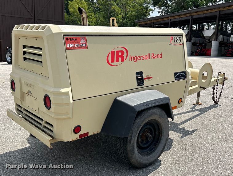 image for item NL9559 2007 Ingersoll Rand P185WJD  air compressor