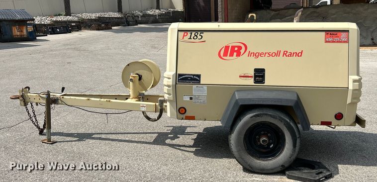 image for item NL9559 2007 Ingersoll Rand P185WJD  air compressor