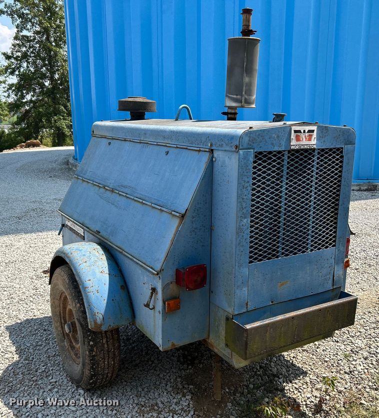 image for item NL9560 Worthington 1866  air compressor