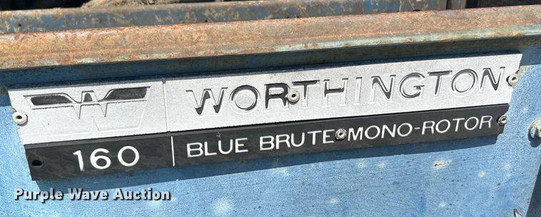 image for item NL9560 Worthington 1866  air compressor