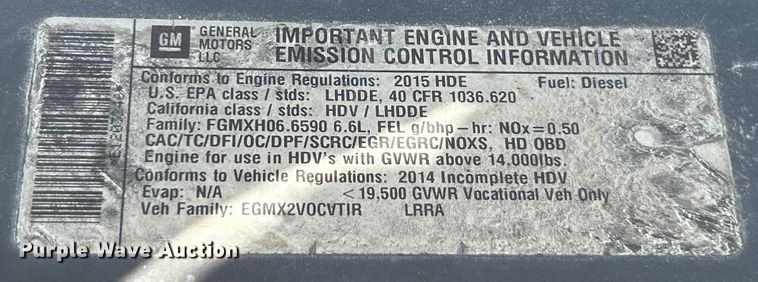 image for item NL9569 2014 Chevrolet Express 4500  ambulance