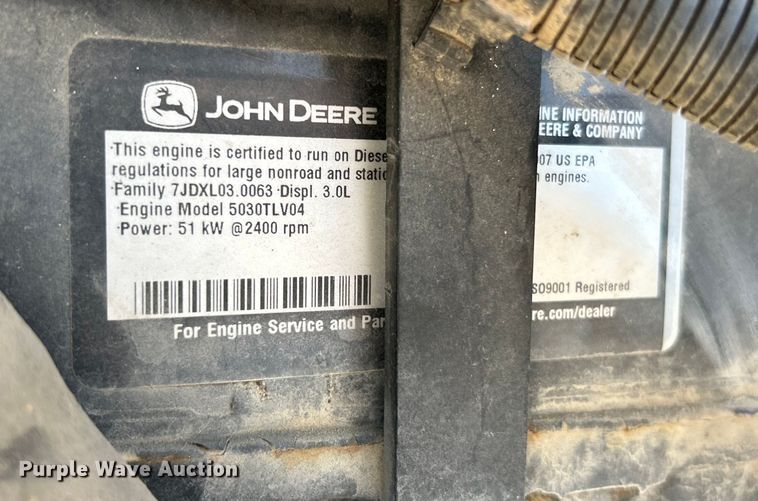 image for item NL9576 2008 John Deere 5325  tractor