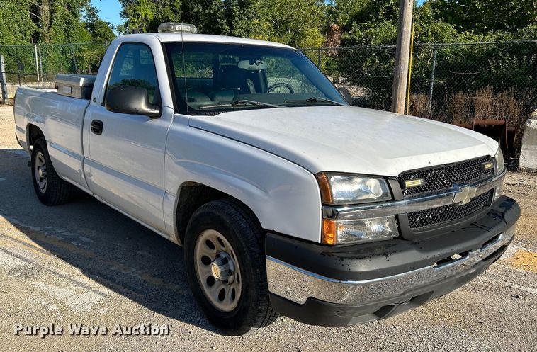 image for item NL9578 2005 Chevrolet Silverado 1500  pickup truck