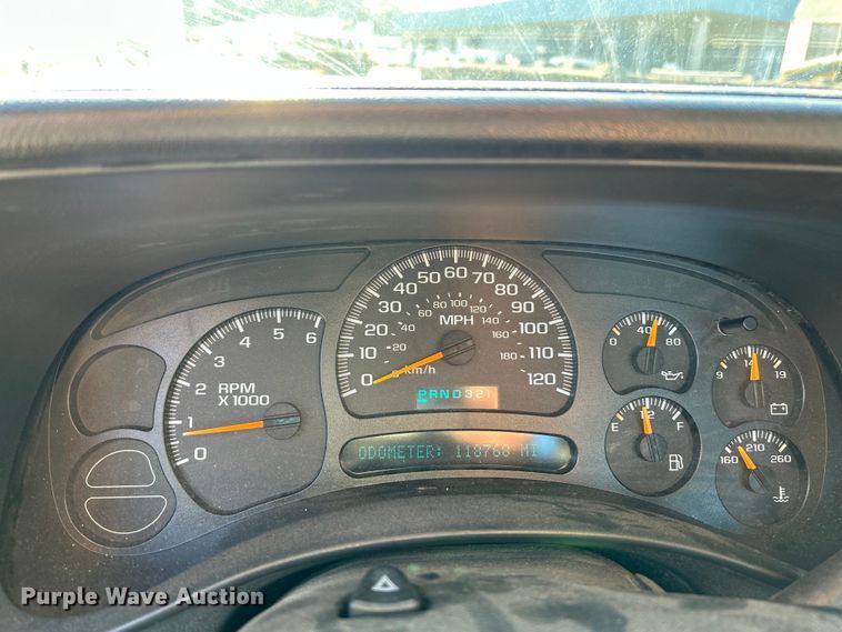 image for item NL9578 2005 Chevrolet Silverado 1500  pickup truck