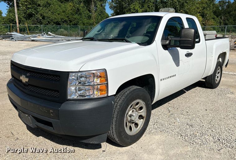 image for item NL9580 2008 Chevrolet Silverado 1500  Ext. Cab pickup truck