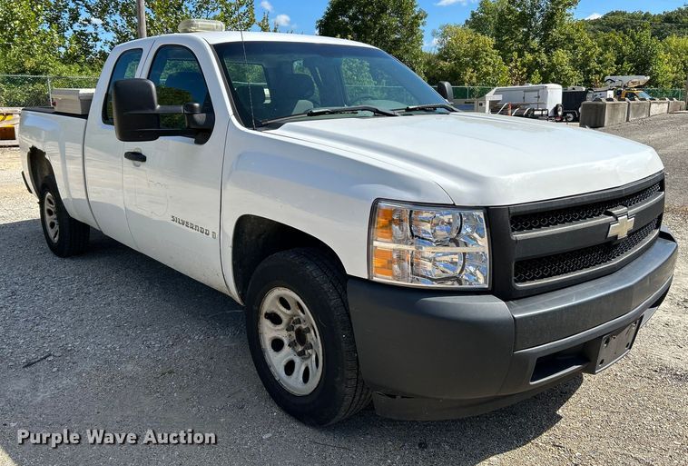 image for item NL9580 2008 Chevrolet Silverado 1500  Ext. Cab pickup truck