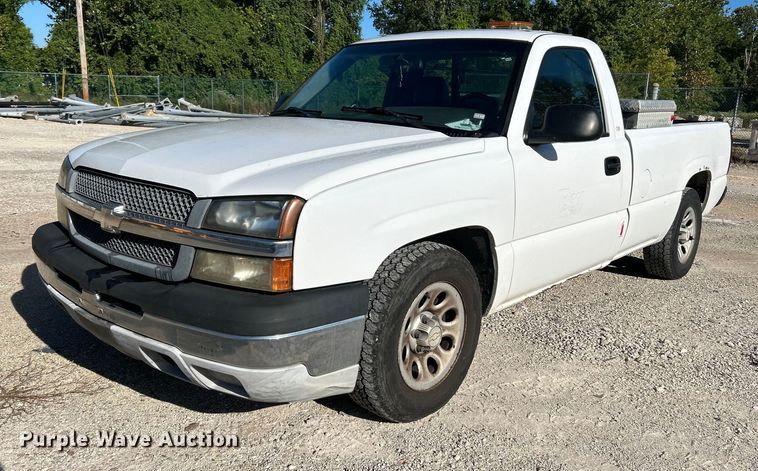 image for item NL9584 2005 Chevrolet Silverado 1500  pickup truck