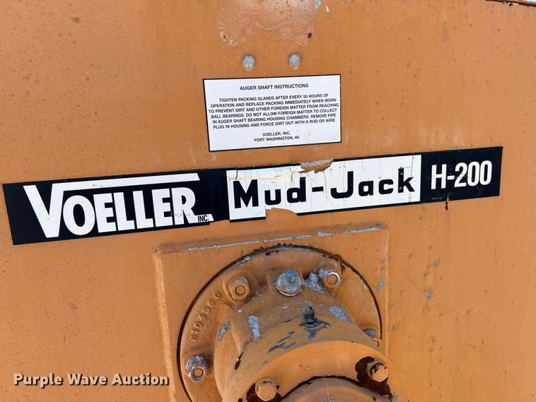 image for item NL9585 Voeller Mud-Jack H-200  concrete pump