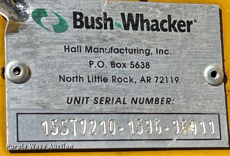 image for item NL9586 Bush Whacker ST 7210  rotary mower