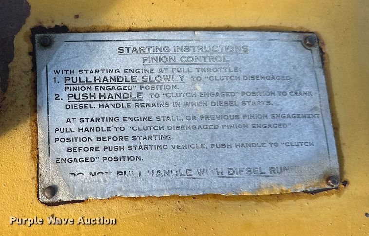 image for item NP9449 1960 Caterpillar D6B  dozer