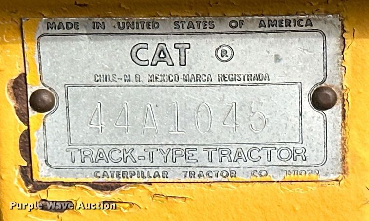 image for item NP9449 1960 Caterpillar D6B  dozer