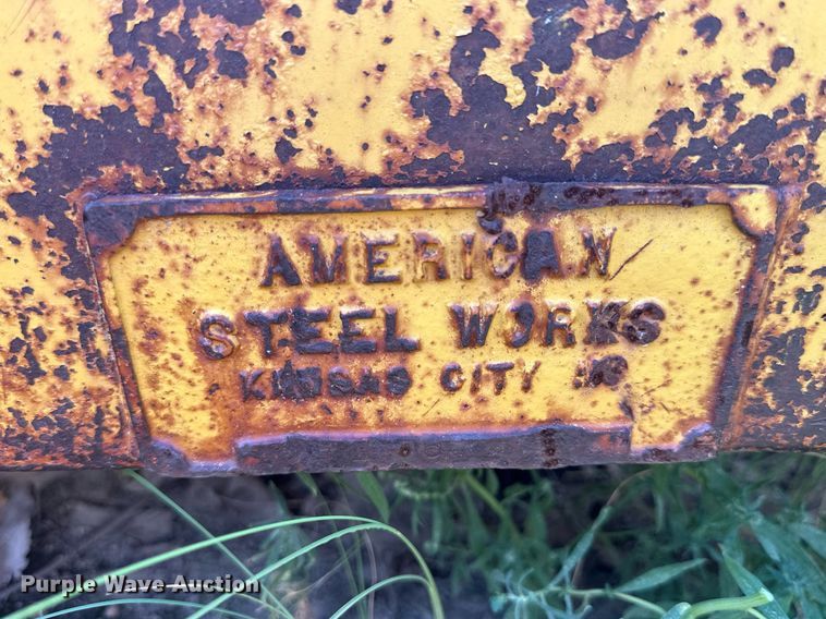 image for item NP9450 American Steel Works  wedge foot roller