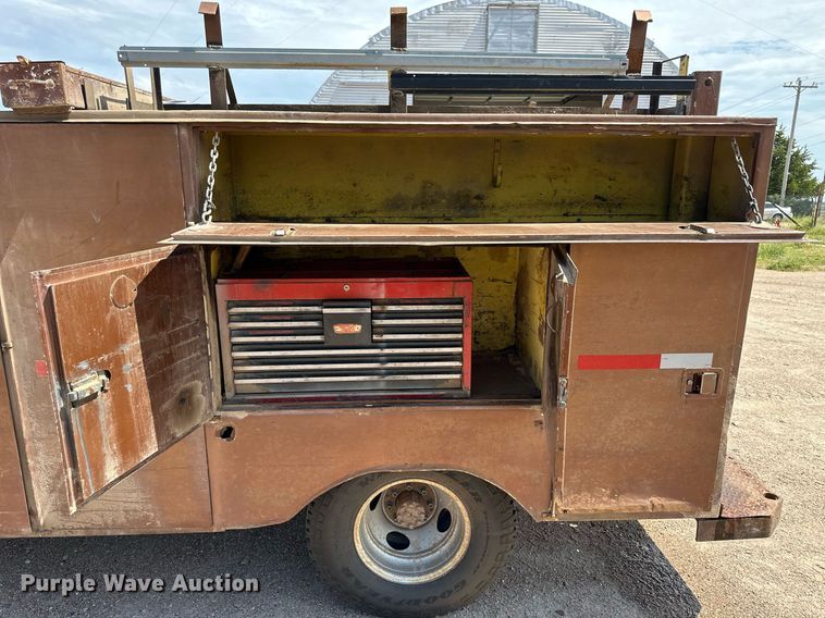 image for item NP9453 1990  Chevrolet C3500  utility bed pickup truck