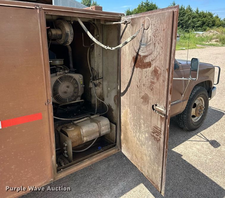 image for item NP9453 1990  Chevrolet C3500  utility bed pickup truck