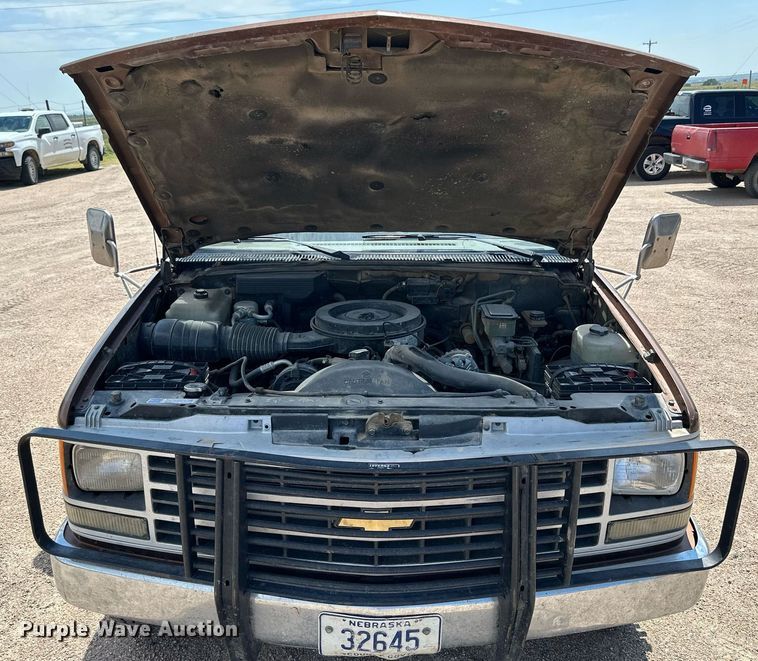 image for item NP9453 1990  Chevrolet C3500  utility bed pickup truck