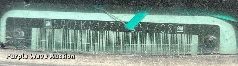 image for item NP9454 2007 Chevrolet Silverado Classic 1500  pickup truck