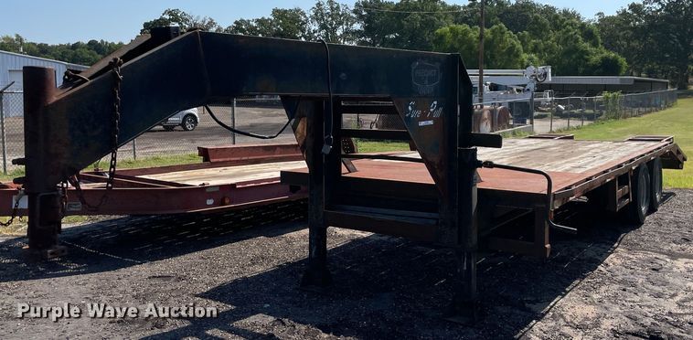 image for item NT9438 1999 Jennings' Trailer Mfg. Sure-Pull  equipment trailer