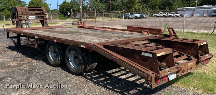 image for item NT9438 1999 Jennings' Trailer Mfg. Sure-Pull  equipment trailer