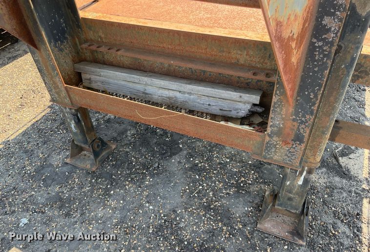 image for item NT9438 1999 Jennings' Trailer Mfg. Sure-Pull  equipment trailer