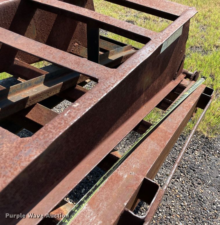 image for item NT9438 1999 Jennings' Trailer Mfg. Sure-Pull  equipment trailer