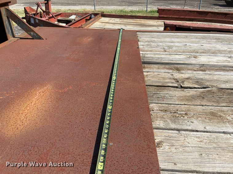 image for item NT9438 1999 Jennings' Trailer Mfg. Sure-Pull  equipment trailer