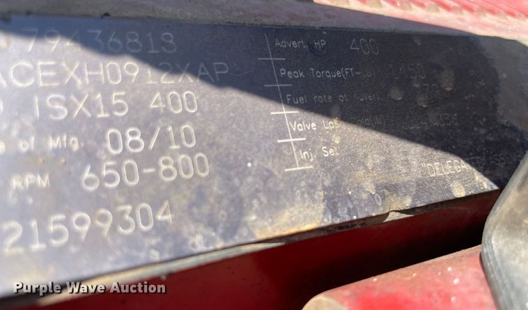 image for item NT9449 2011 Volvo dump truck