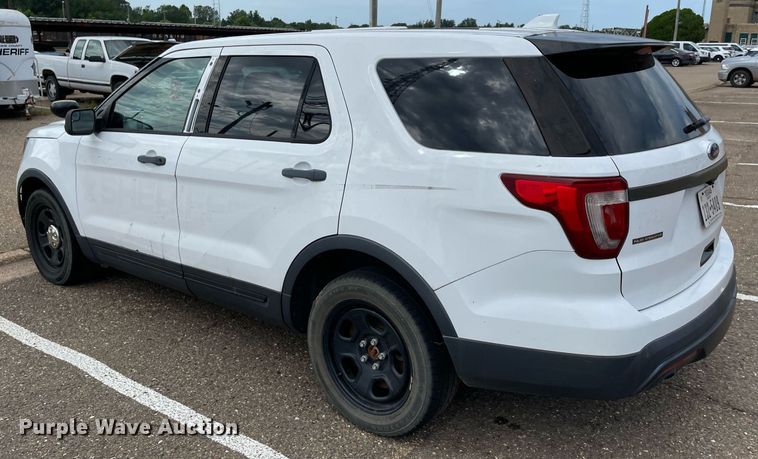 image for item NT9451 2017 Ford Explorer Police Interceptor  SUV