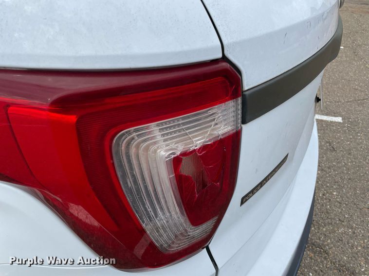 image for item NT9451 2017 Ford Explorer Police Interceptor  SUV